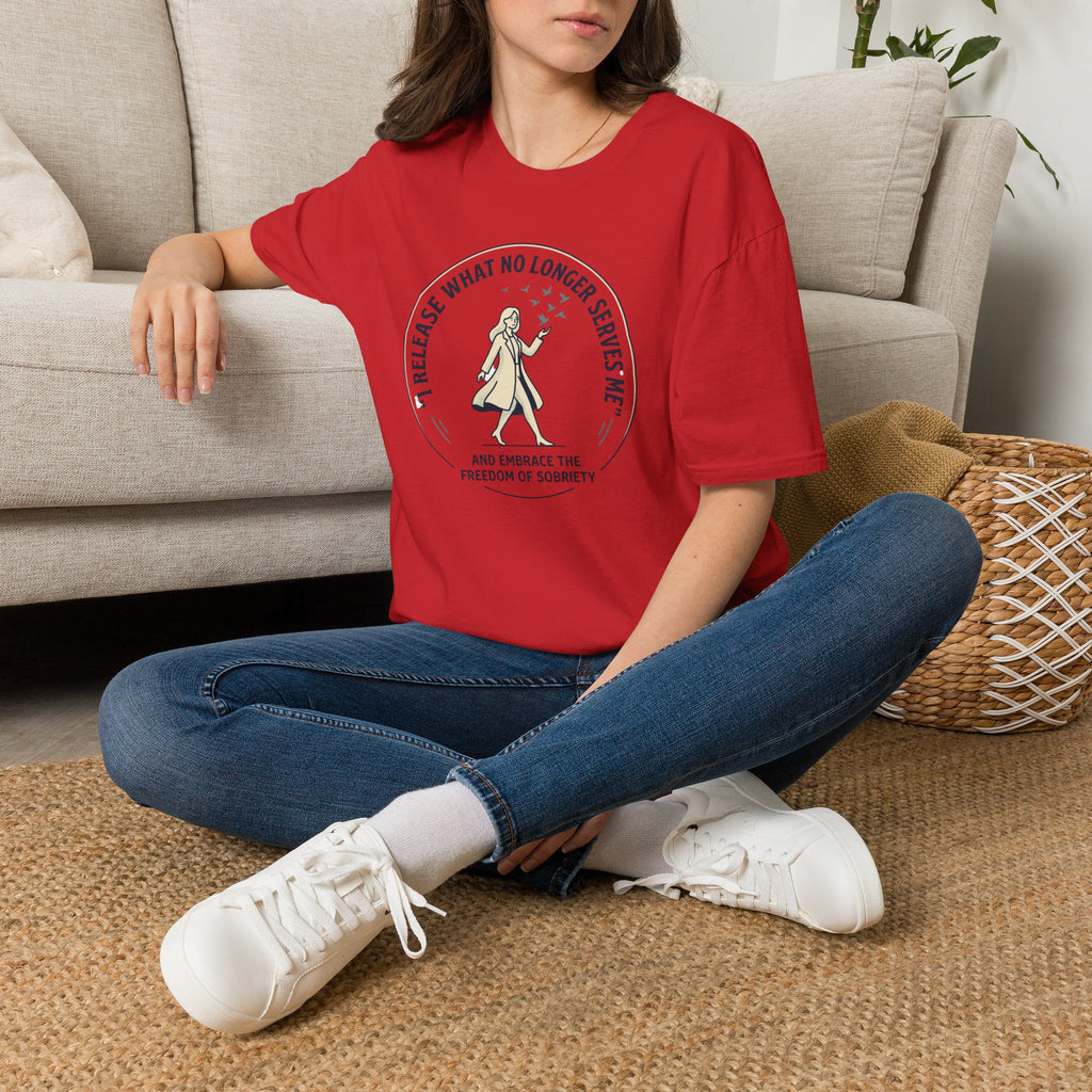 Release What No Longer Serves Me Mindful Cotton T-Shirt