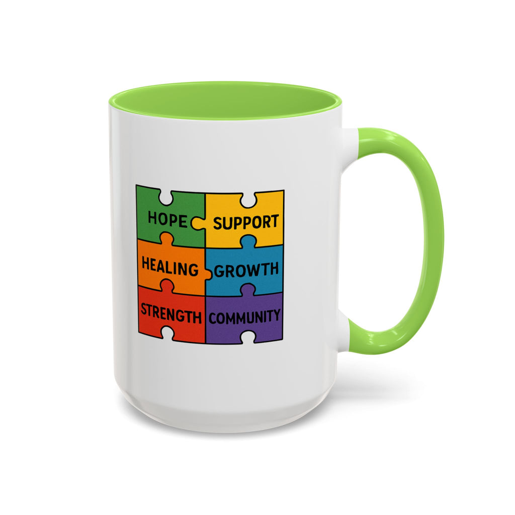 Recovery Support Mug — "Stay Sober, Stay Inspired" (11oz & 15oz)