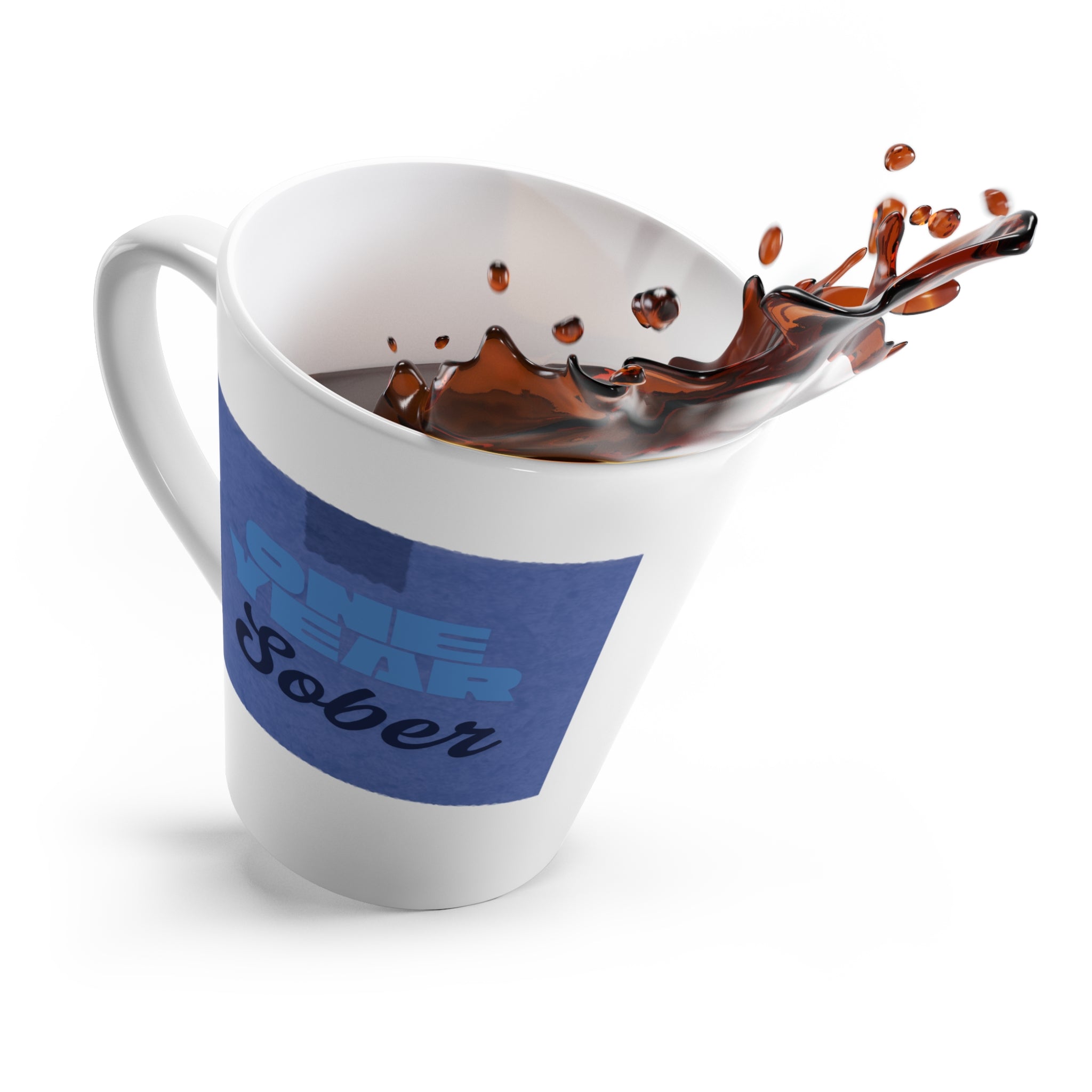 Year Of Recovery Ceramic Latte Mug 12oz