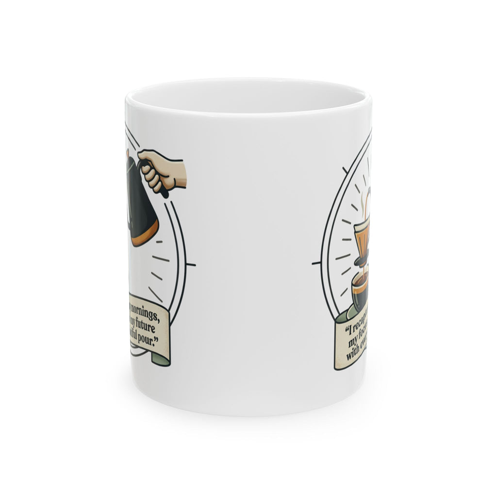 Coffee Mug — "My Opinions Are Like Swords" Illustrated Ceramic Mug (11oz & 15oz)
