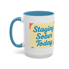 Sober Gratitude Recovery Coffee Mug – Daily Motivation