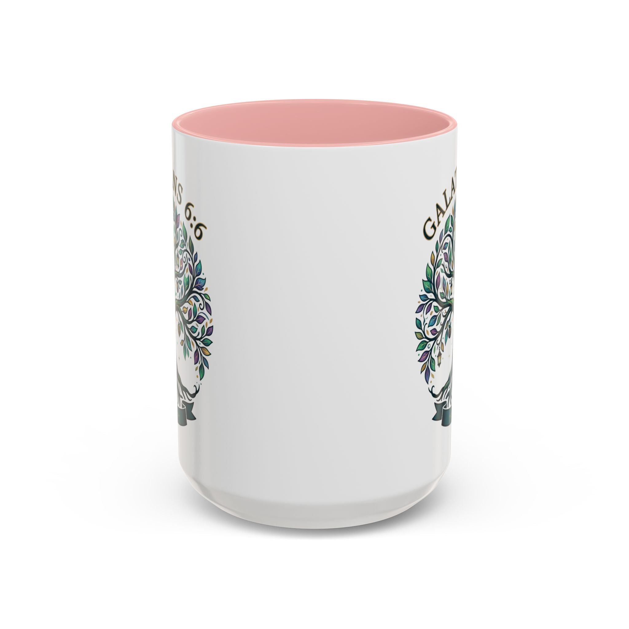 With Godliness There Is Contentment Christian Mug