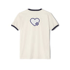 Love Your Life Ringer T-Shirt – Retro Inspirational Tee