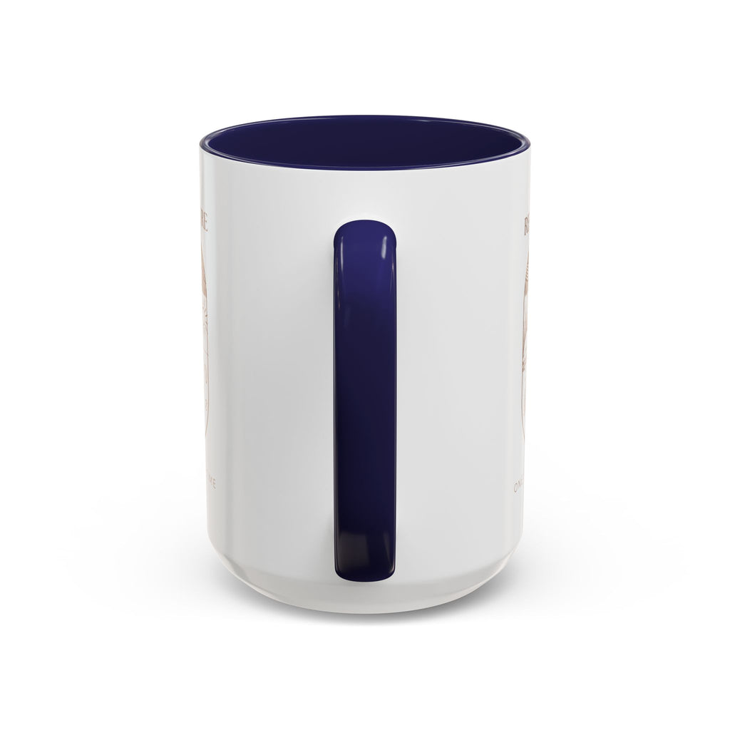 Thankful for Being Sober Recovery Accent Coffee Mug