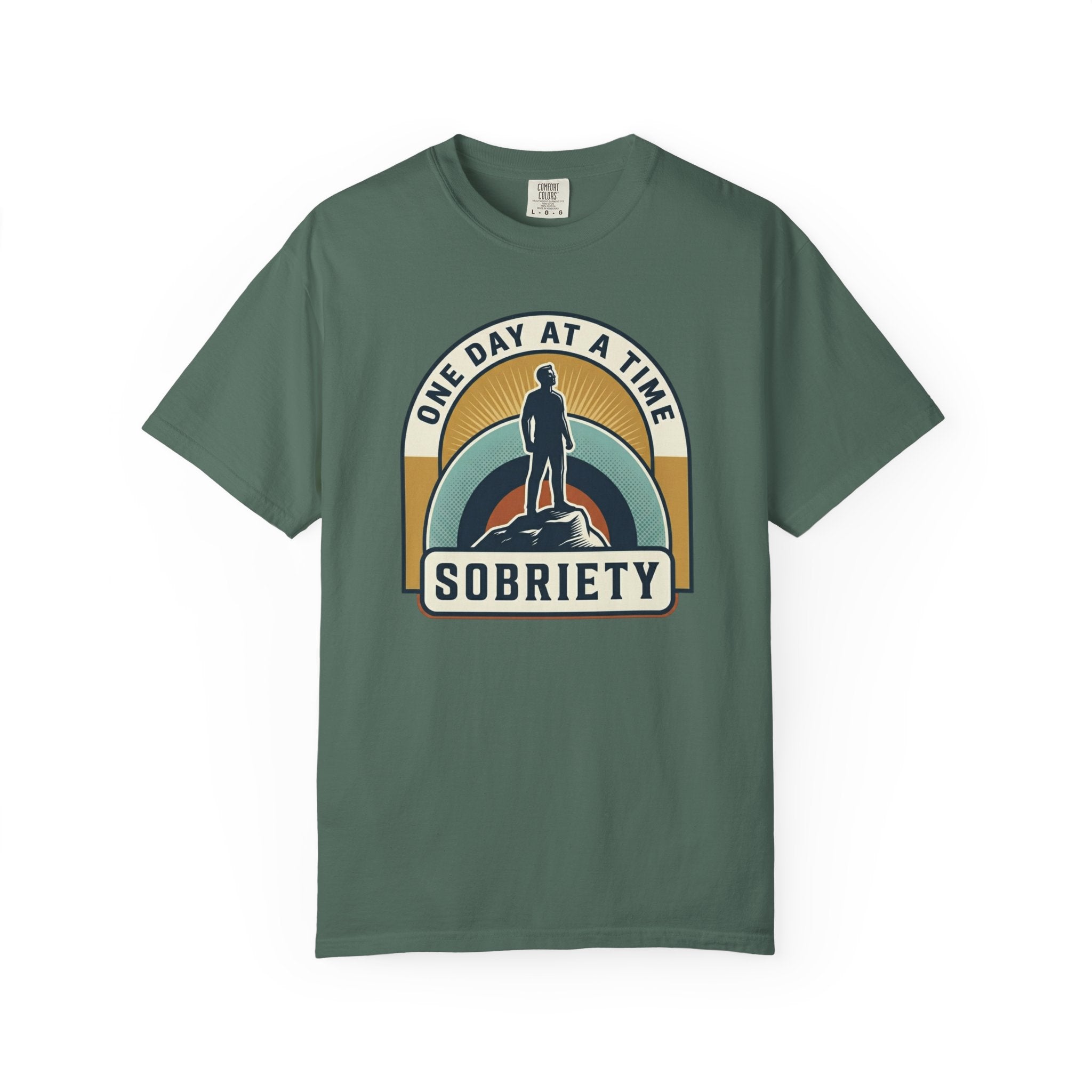 Living Sober Grateful Reminder Heavyweight T-Shirt