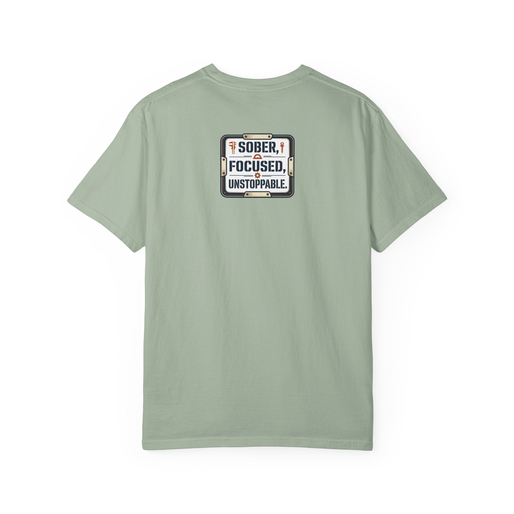 Sober Focused Unstoppable Graphic Tee – Relaxed Fit