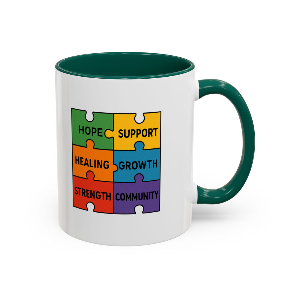 Recovery Support Mug — "Stay Sober, Stay Inspired" (11oz & 15oz)