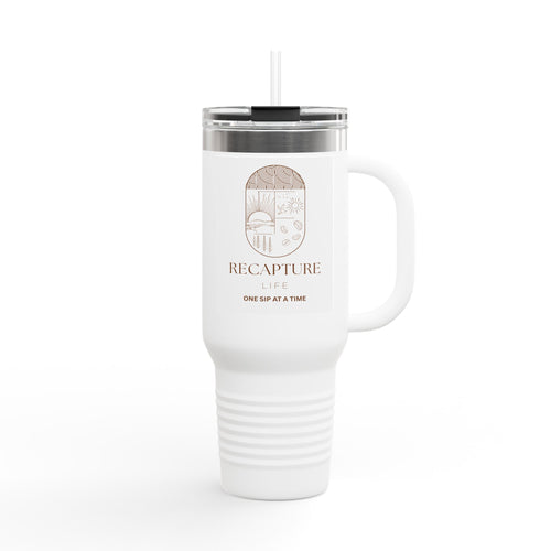 40oz Insulated Travel Mug – Recovery-Inspired Design