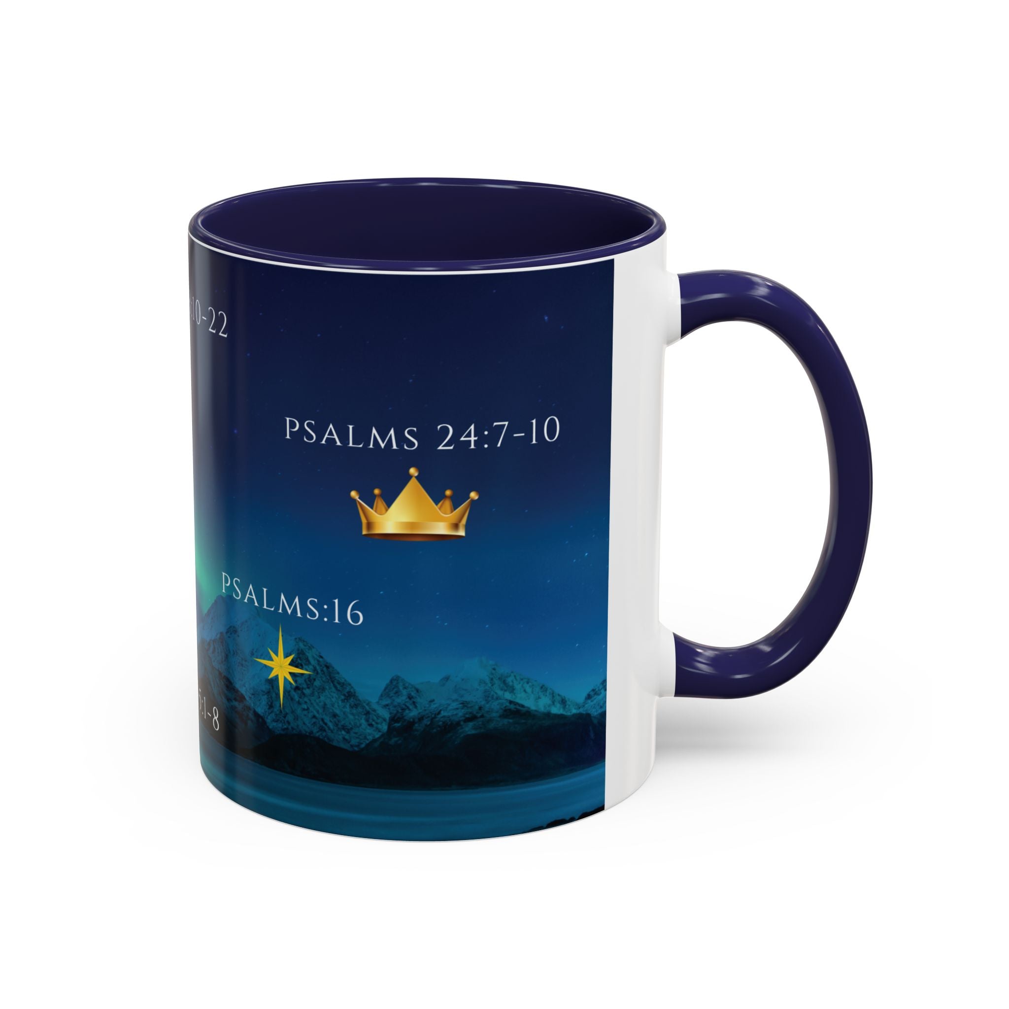 Inspirational Scripture Ceramic Coffee Mug With Verse