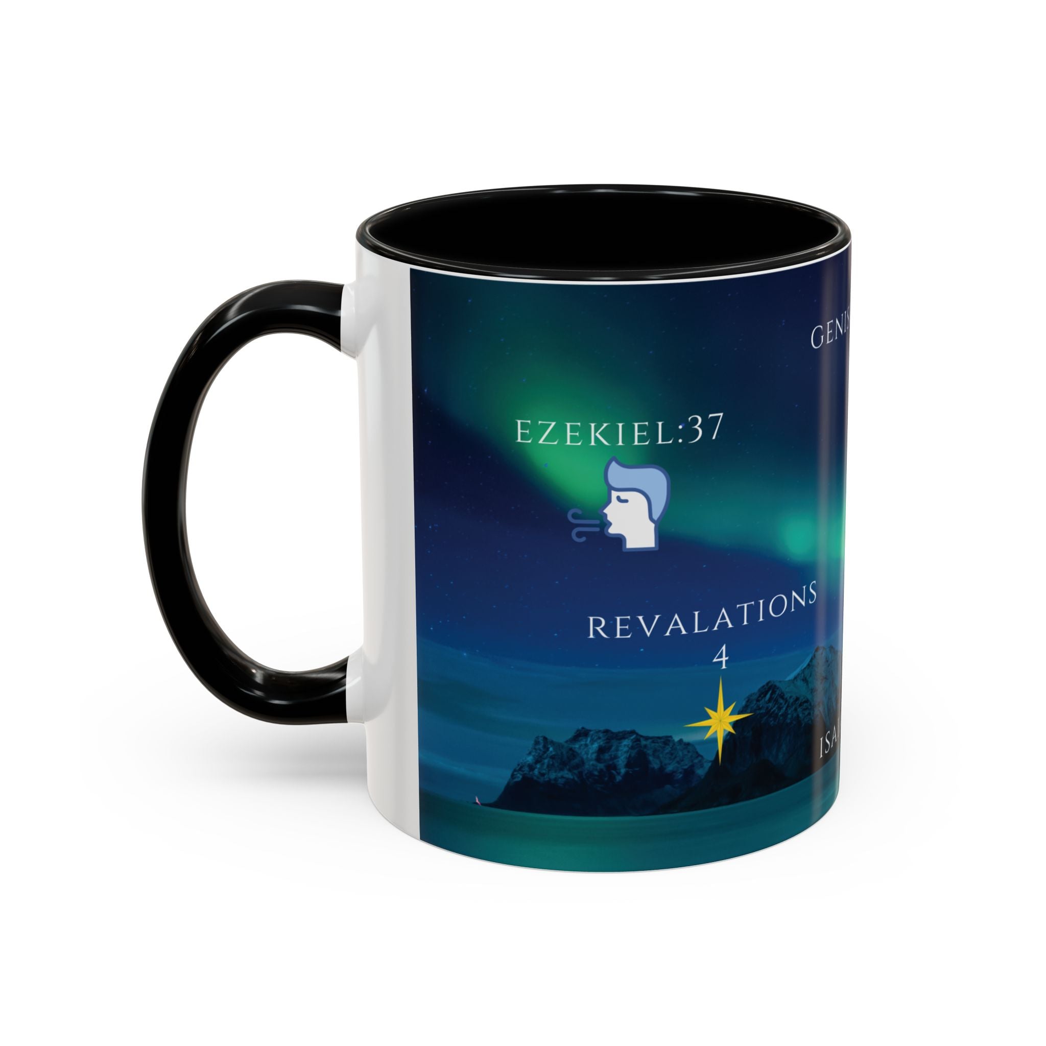 Inspirational Scripture Ceramic Coffee Mug With Verse