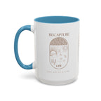 Thankful for Being Sober Recovery Accent Coffee Mug