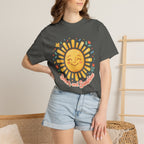 Sober & Grateful Heavyweight T-Shirt – Sunrise Graphic