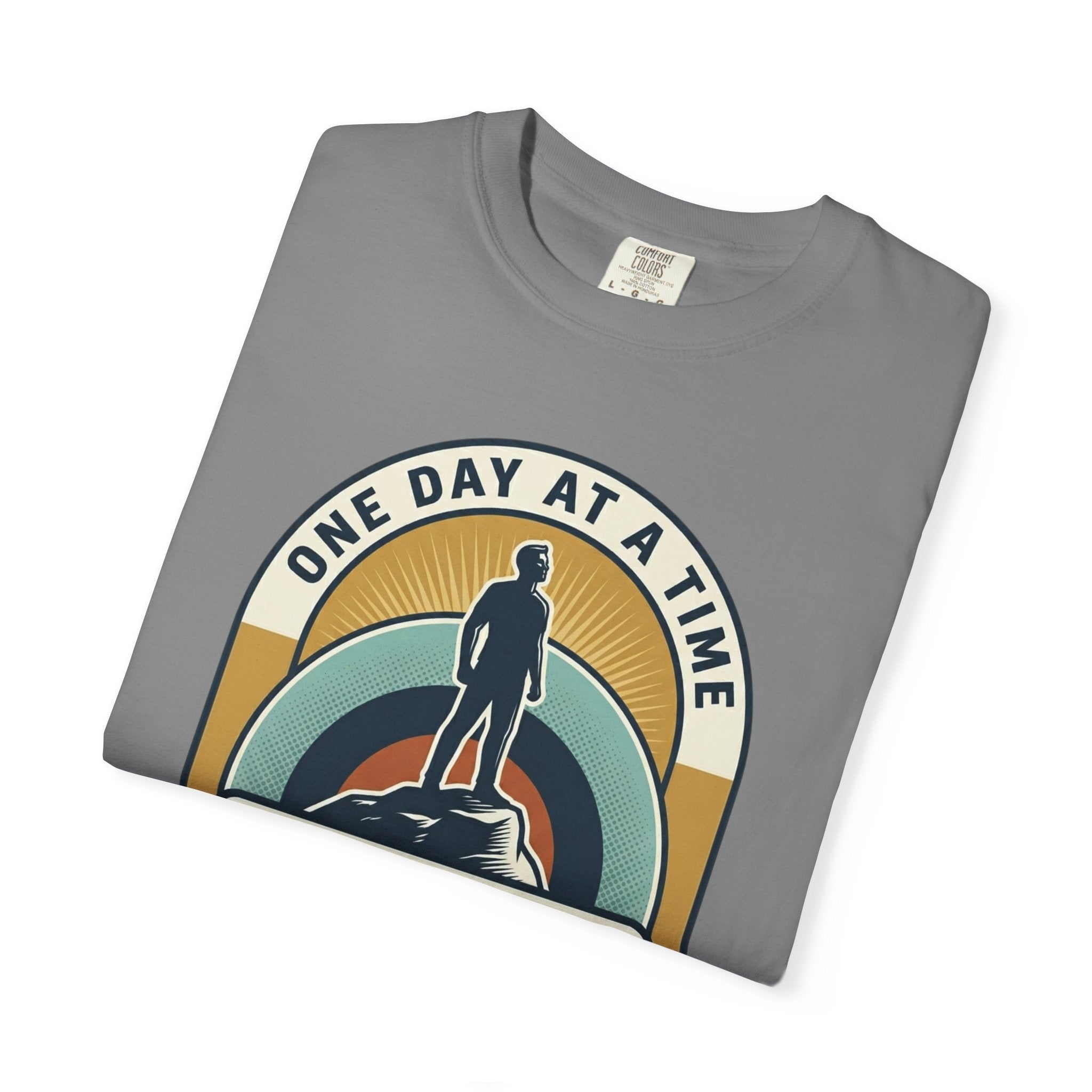 Living Sober Grateful Reminder Heavyweight T-Shirt