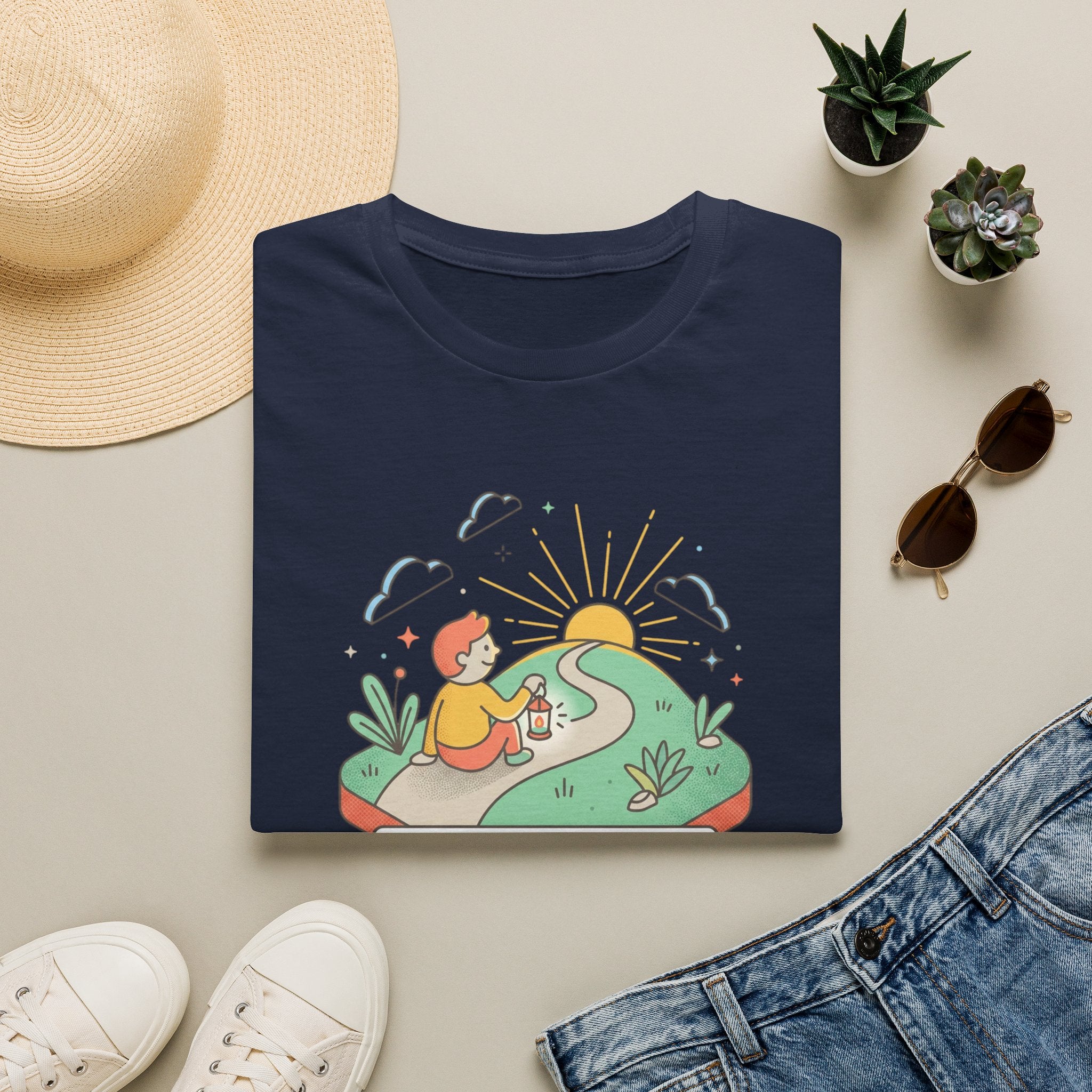 Never Lose Hope Sunrise Graphic T-Shirt