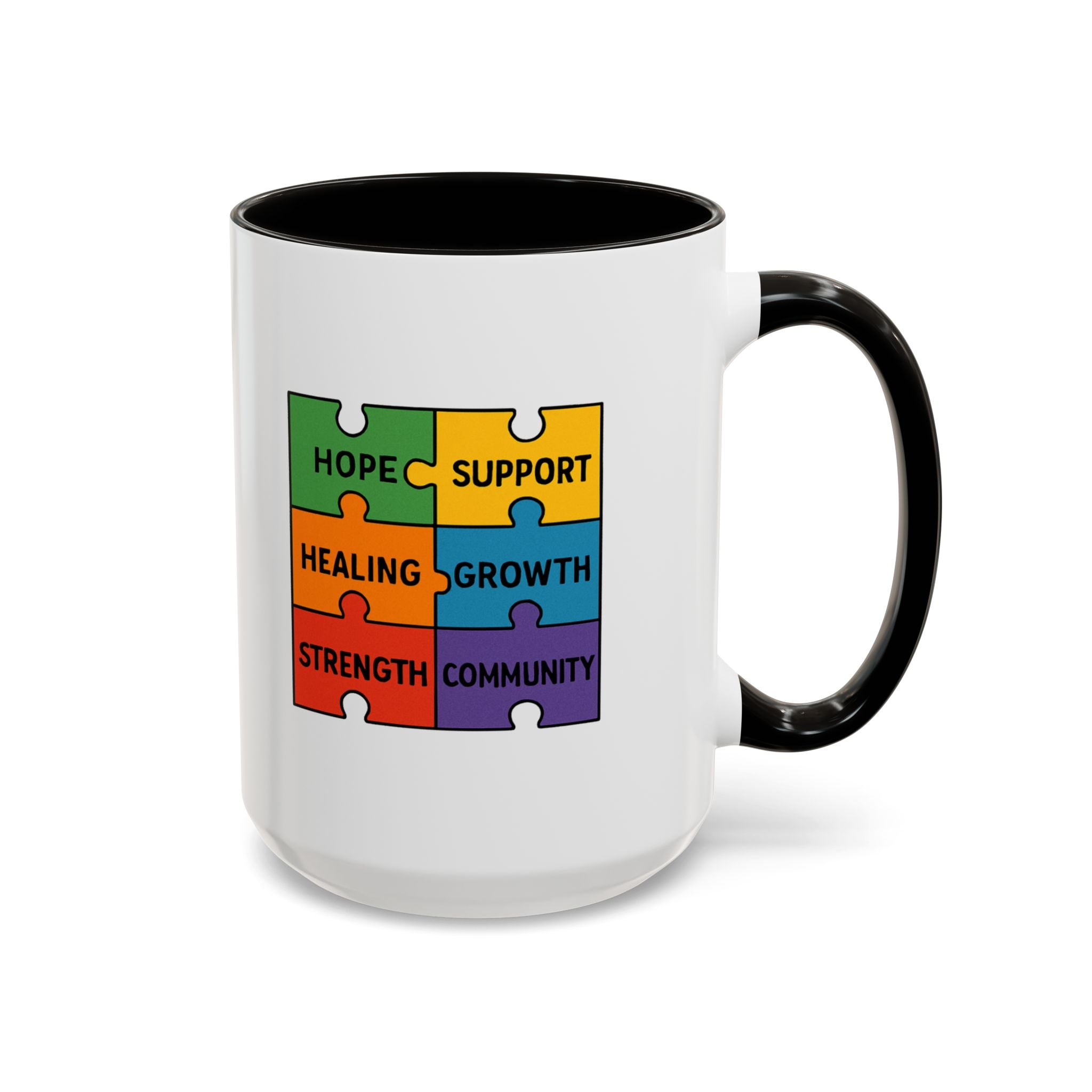 Recovery Support Mug — "Stay Sober, Stay Inspired" (11oz & 15oz)