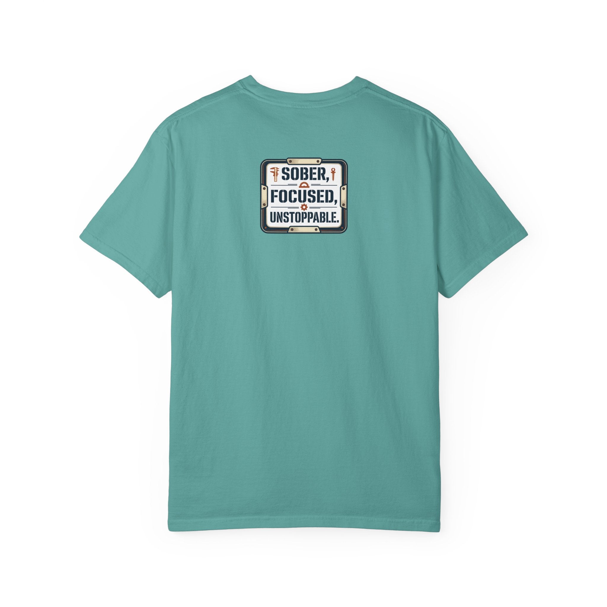 Sober Focused Unstoppable Graphic Tee – Relaxed Fit