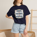 Sober Focused Unstoppable Graphic Tee – Relaxed Fit
