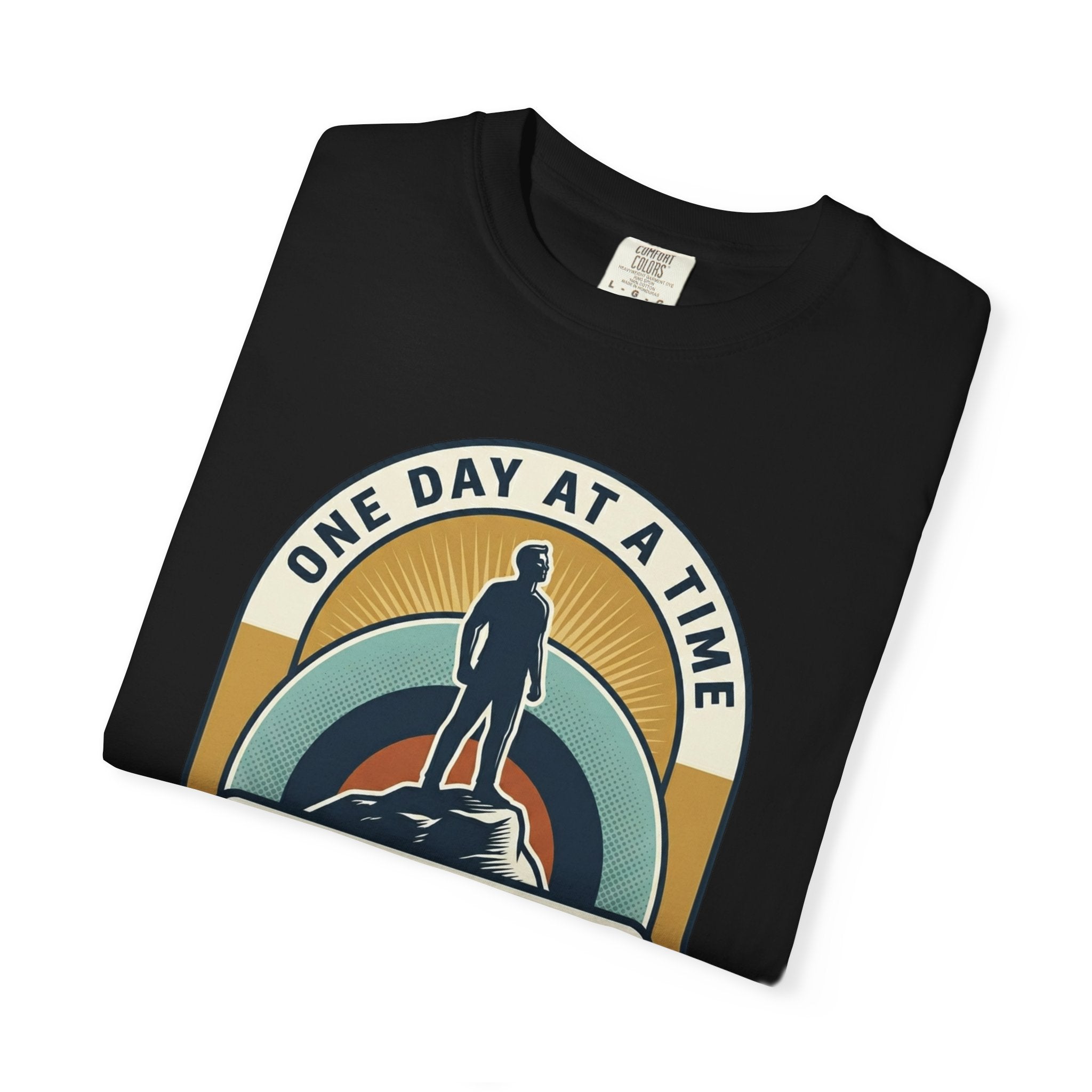 Living Sober Grateful Reminder Heavyweight T-Shirt