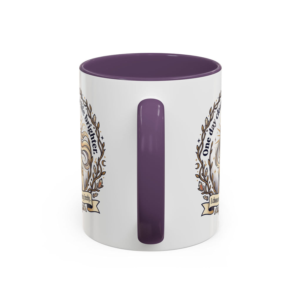 Inspirational Feminine Coffee Mug – Motivational Quote Design