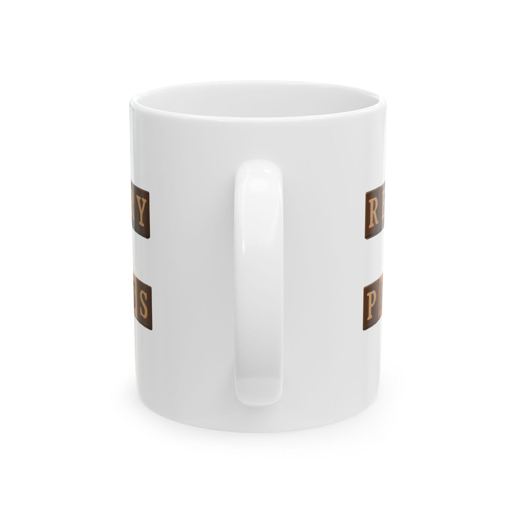 Inspirational Recovery Ceramic Coffee Mug – Process Not Race