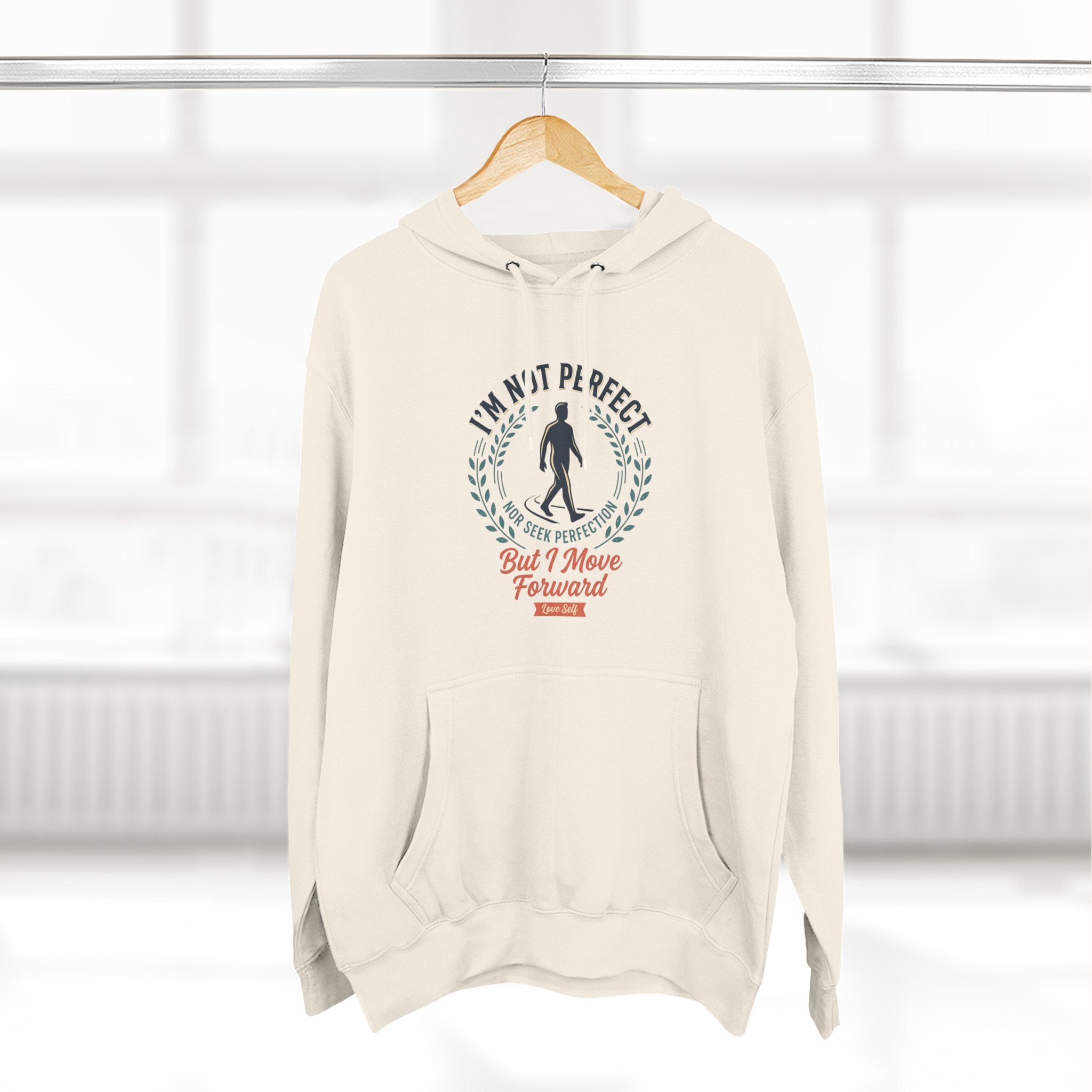 Self-Love Fleece Hoodie – Soft Affirmation Pullover