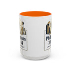 Philippians Scripture Ceramic Coffee Mug