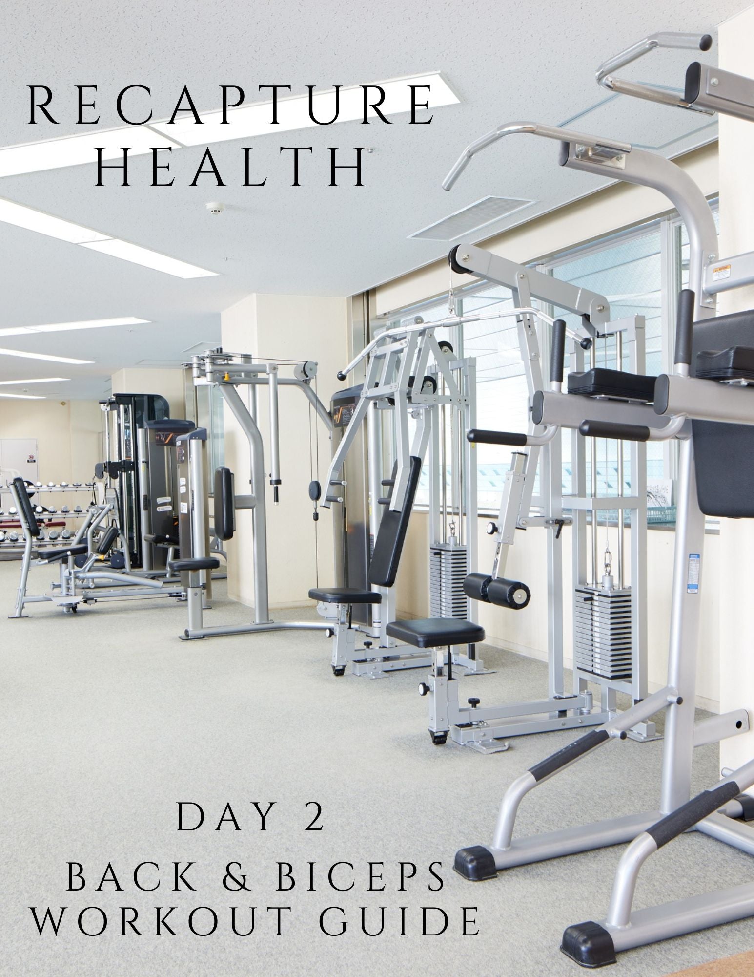 Back & Biceps Strength Training Plan – Day 2 Guide