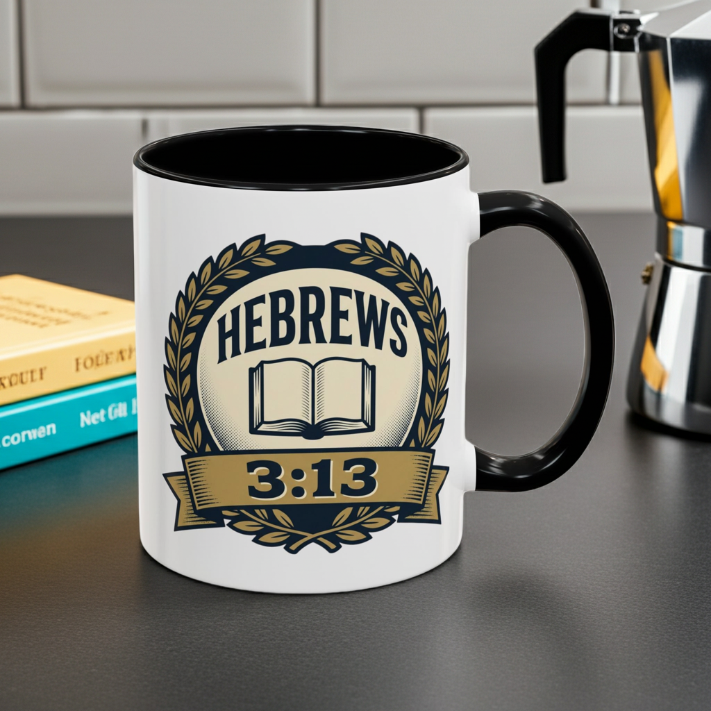 Christian Scripture Coffee Mug – Daily Encouragement