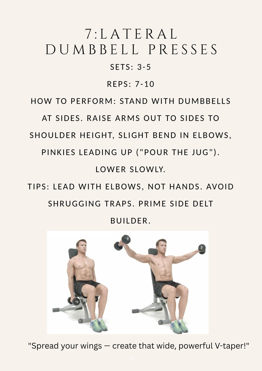 Shoulders & Triceps Strength Workout Recovery Guide