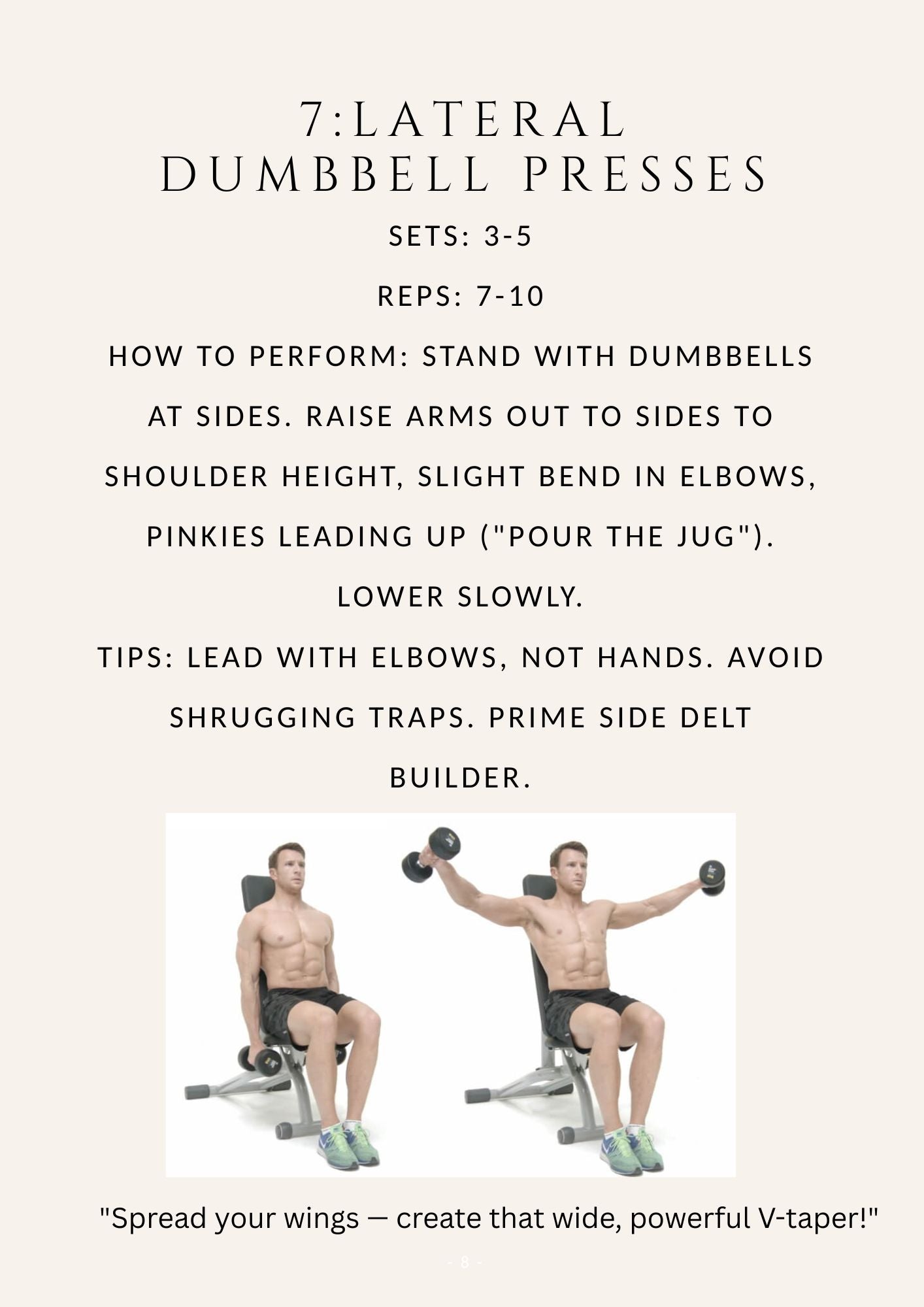 Shoulders & Triceps Strength Workout Recovery Guide