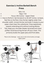 Day 1 Incline & Decline Workout Guide for Recovery