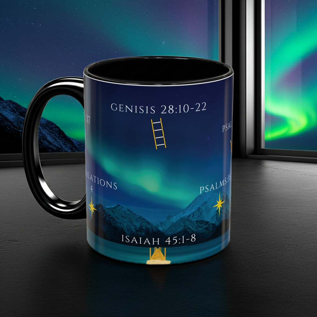Inspirational Scripture Ceramic Coffee Mug With Verse