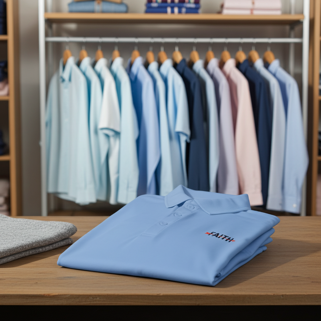 Spring Faith Christian Polo Shirt – Lightweight Comfort