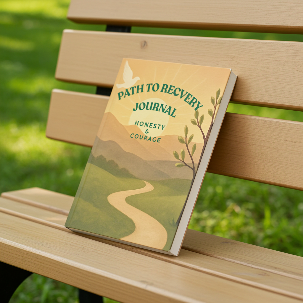 Hardcover Mindfulness Journal With Lined Pages