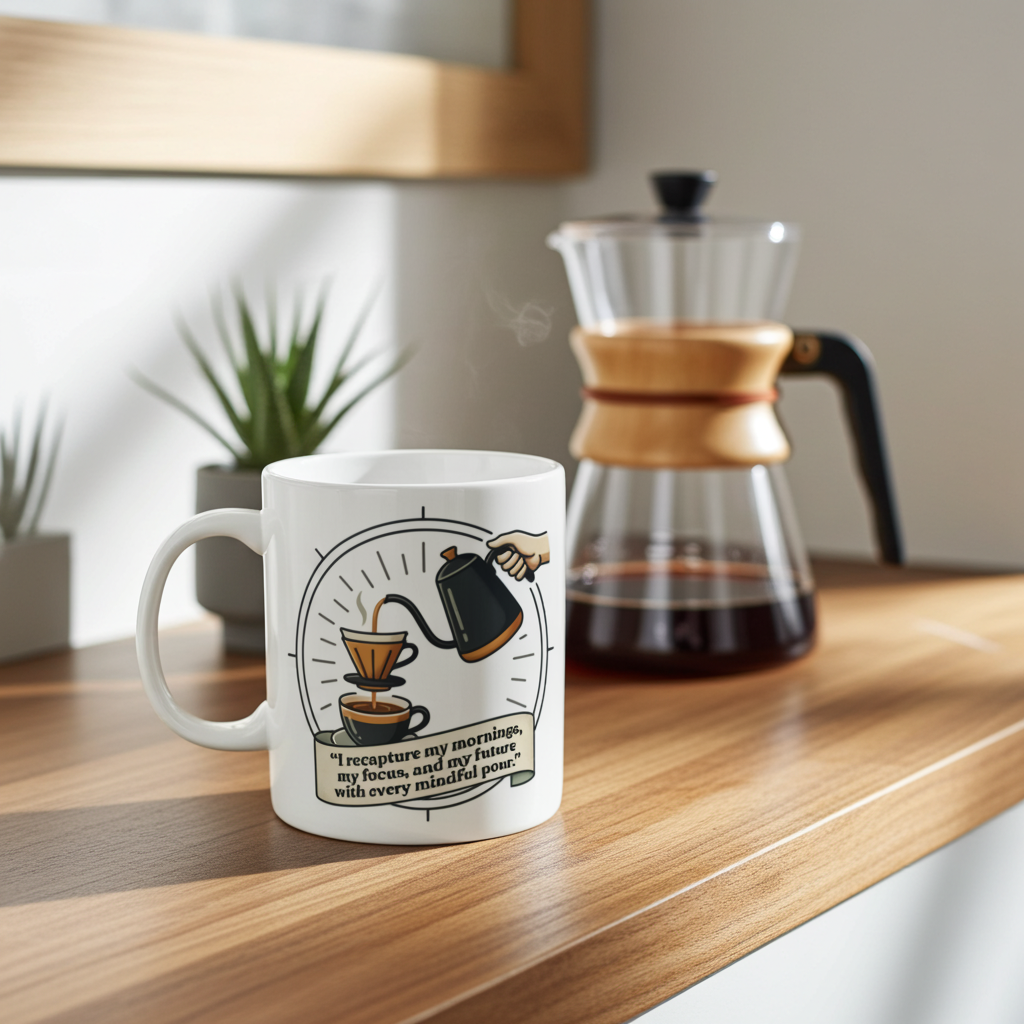 Coffee Mug — "My Opinions Are Like Swords" Illustrated Ceramic Mug (11oz & 15oz)
