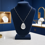 By Grace Oval Pendant Necklace – Christian Inspiration