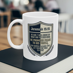 Inspirational Ceramic Mug – Uplifting Daily Verse