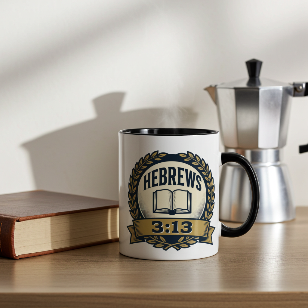 Christian Scripture Coffee Mug – Daily Encouragement