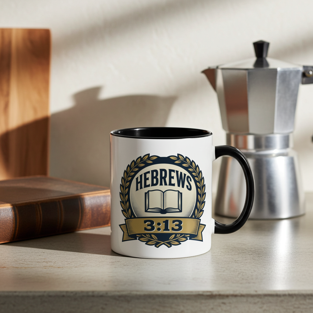Christian Scripture Coffee Mug – Daily Encouragement